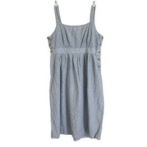 a.n.a. A New Approach Women’s Sleeveless Knee Length Dress size L, Floral Blue